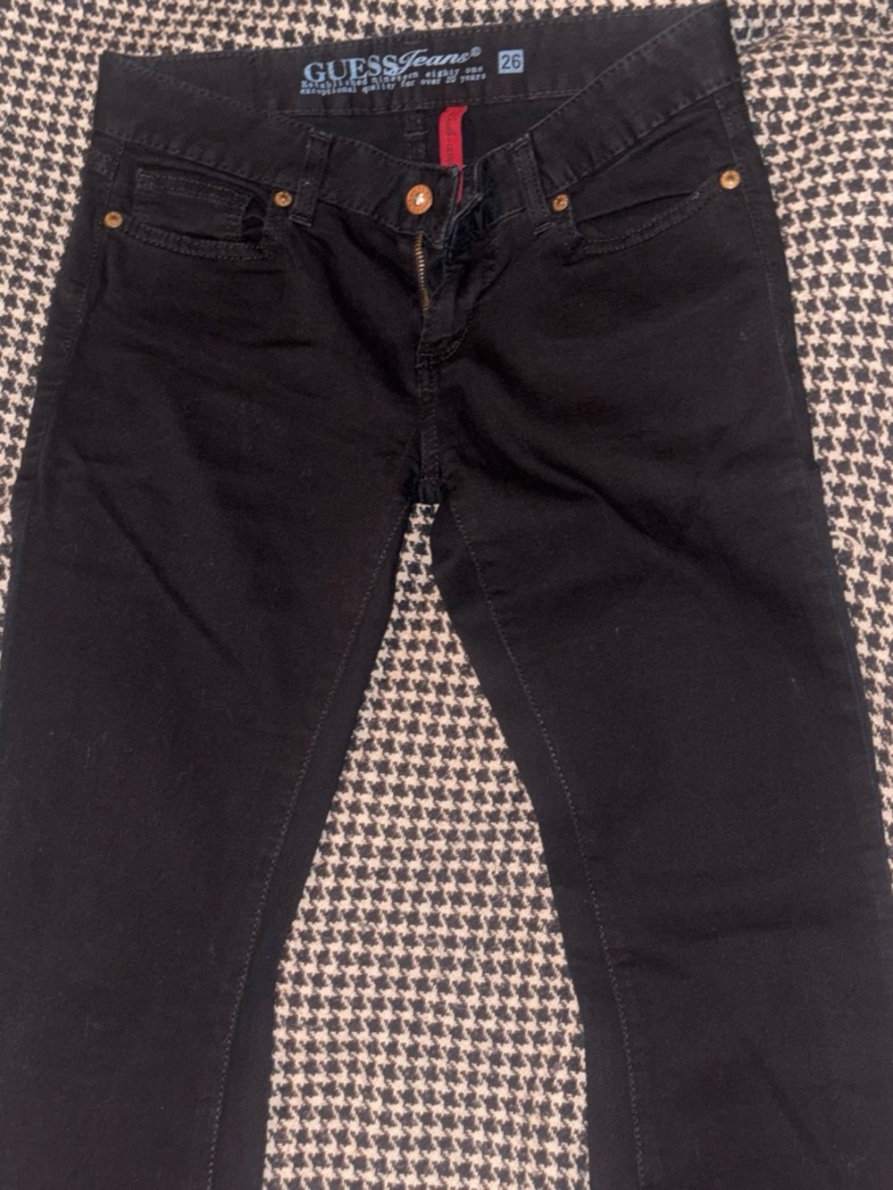 GUESS Black Flare Jeans for Women
